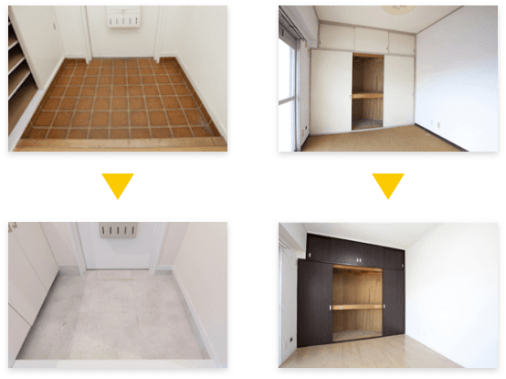 賃貸リフォーム例